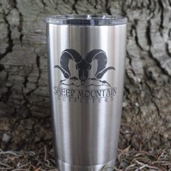 Yeti Rambler Cup – White – Sheep Mountain Outfitters